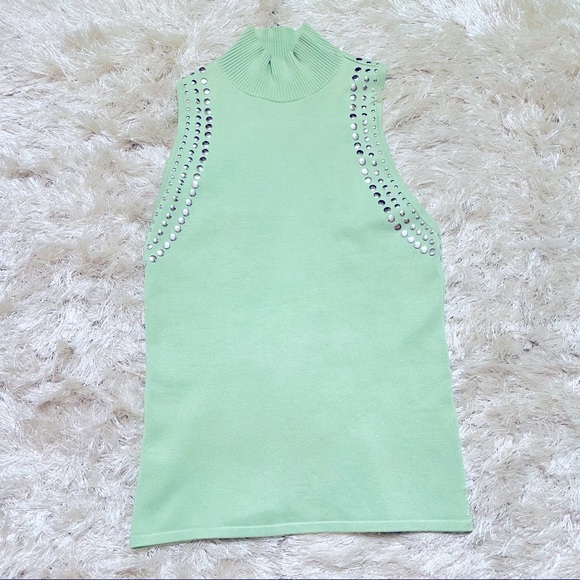 Cache Tops - Cache Studded Racer Back Tank